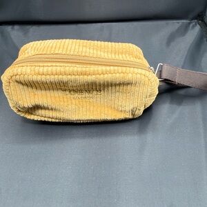Loewe corduroy travel pouch